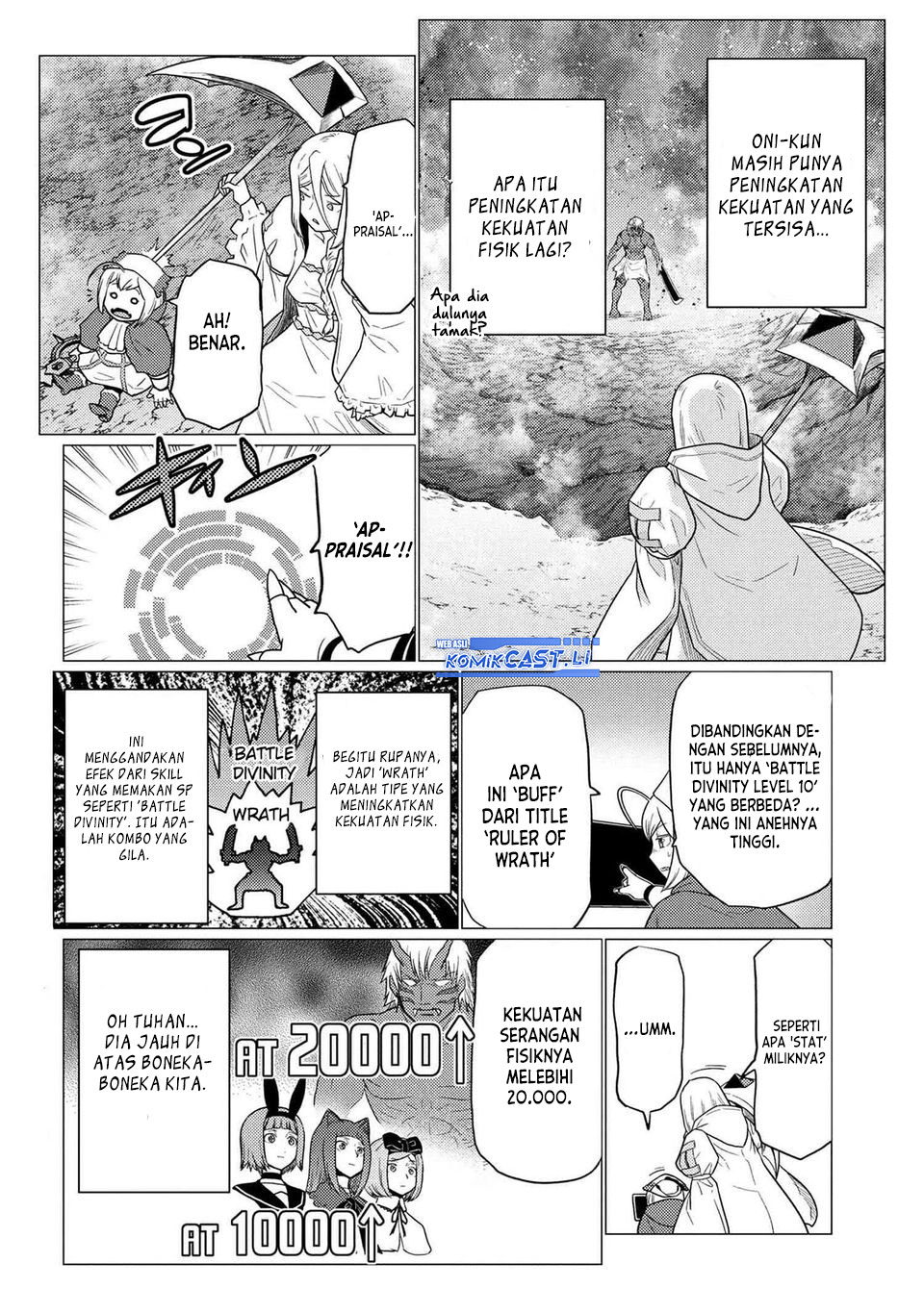 Kumo desu ga, Nani Ka? Chapter 74.1 Gambar 3